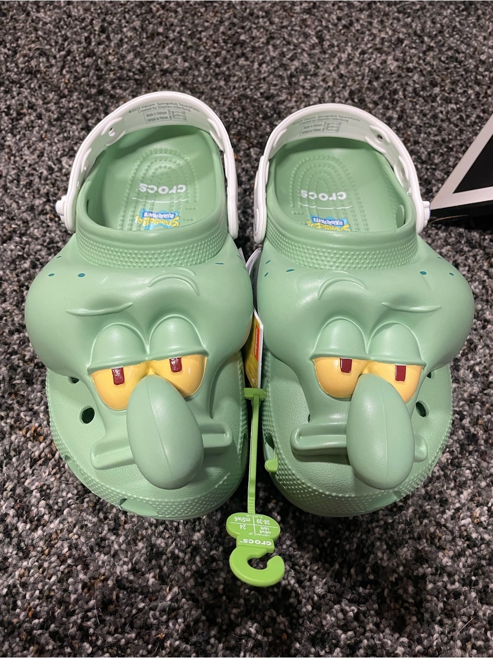 SpongeBob SquarePants Squidward Crocs NWT